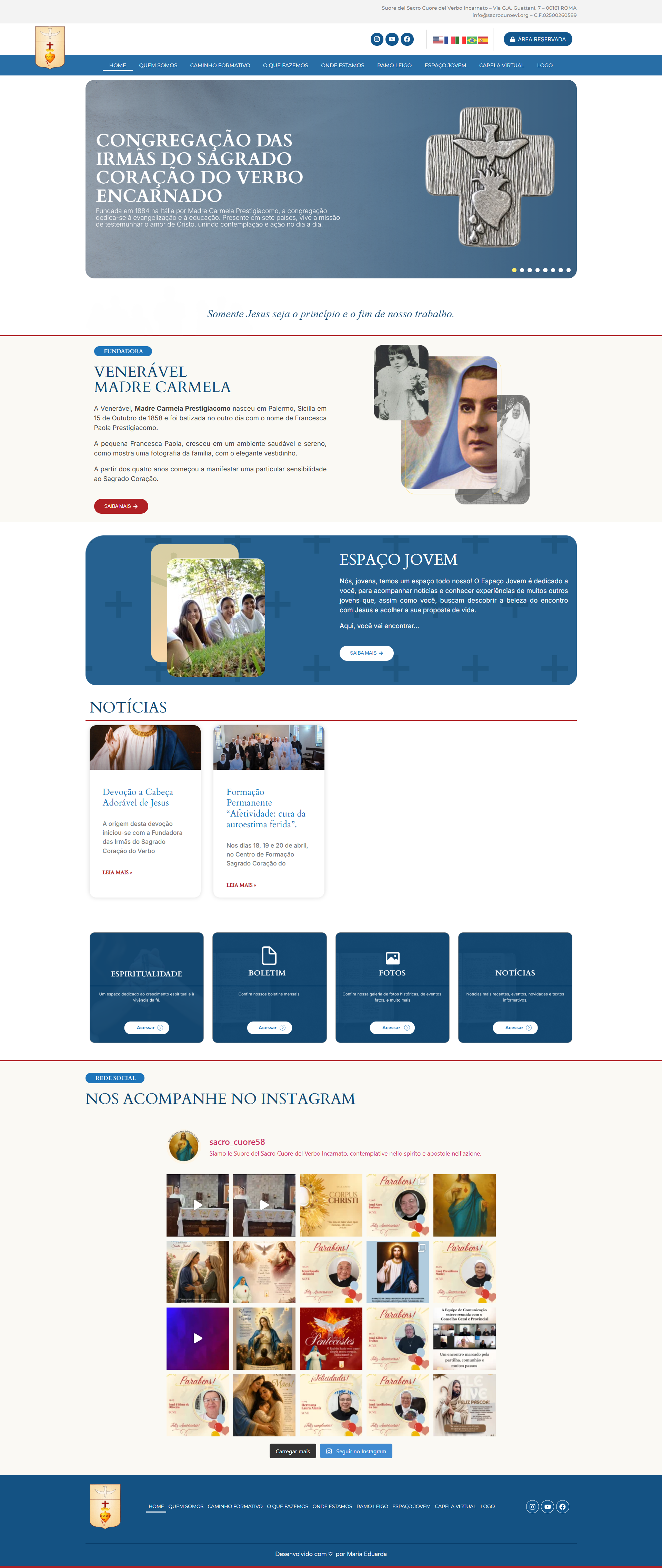 Site Sacro Cuore